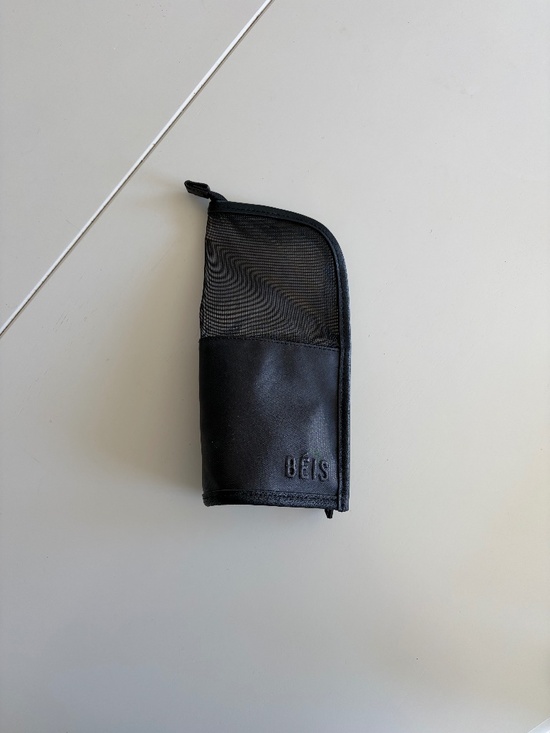 BEIS Handbags - BÉIS The Makeup Brush Pouch Black Travel Organizer
